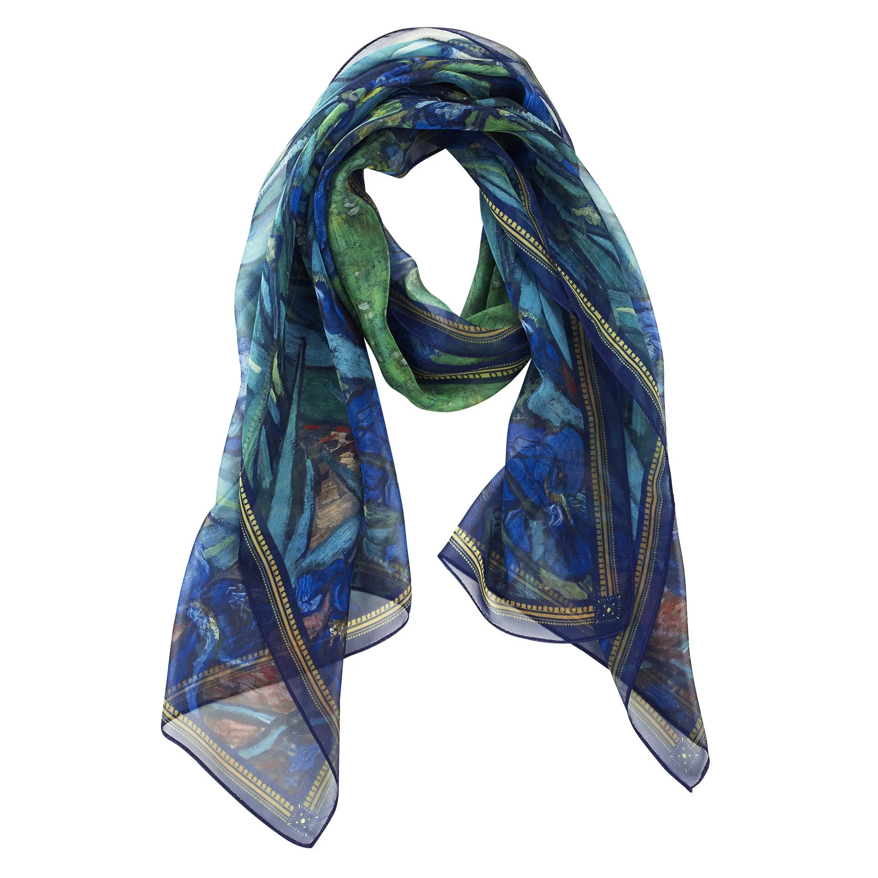 Van Gogh Irises Scarf