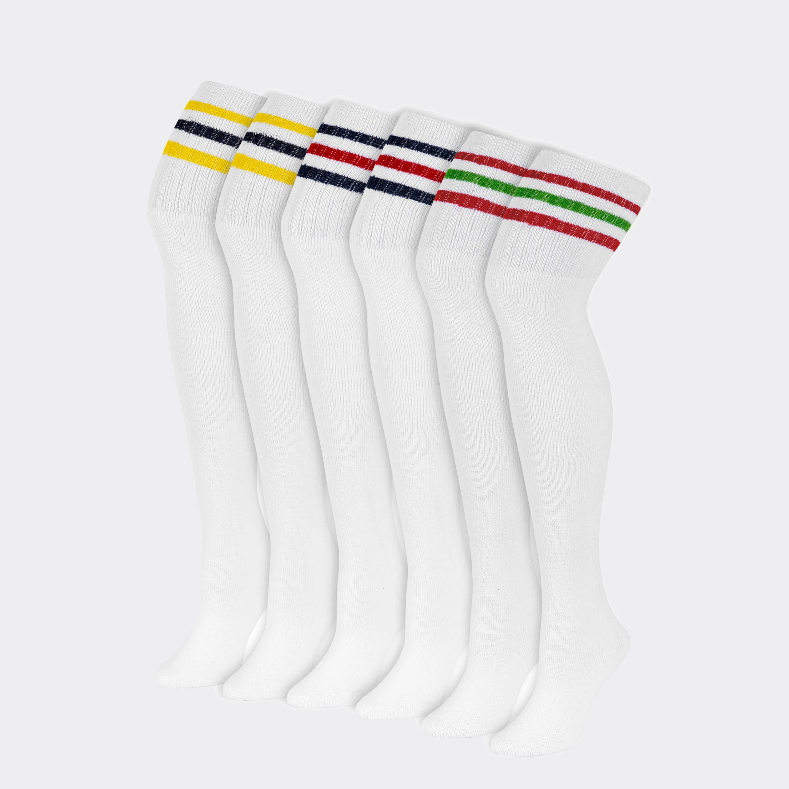 Women's Knee High Tube Socks - (3-Pair)