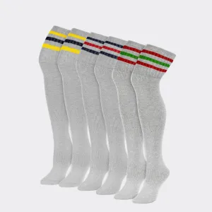 Women's Knee High Tube Socks - (3-Pair)