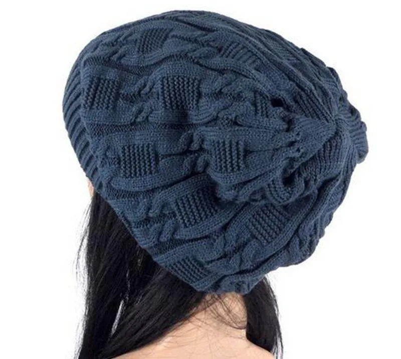 Womens Slouchy Beanie - Oversized Beanie - Baggy Beanie - Knit Loose Beanie - Beanie for Women