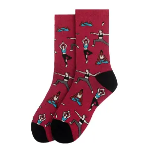 *Women's Yoga Novelty Socks